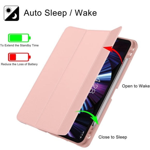 Rose Gold Case For iPad Pro 11 inch 2021 - Picture 6 of 12